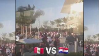 Perú vs. Croacia: así fue la llegada de la bicolor al Hard Rock Stadium [VIDEO]