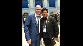 Perú en Rusia 2018: Conmebol pide a Infantino que vaya a la reelección