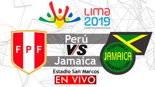 En vivo aquí, Perú vs. Jamaica: fecha y horarios para ver online y gratis el partido de los Panamericanos
