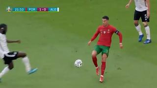 El taco del desprecio: Cristiano Ronaldo y el lujo que hizo en el Portugal vs. Alemania [VIDEO]