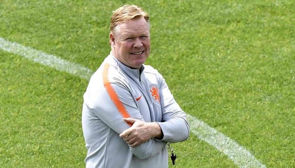 Ronald Koeman es el actual entrenador de la selección de Holanda. (Foto: AP)