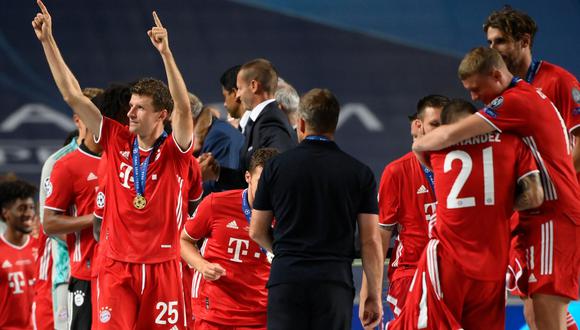 Bayern Munich venció 1-0 a PSG de Neymar y Mbappé y se proclamó campeón de la Champions League 2019-20. (FOTO: AFP)