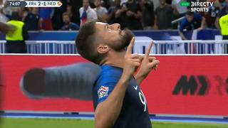 ¡Al fin se le hizo! Giroud convirtió el 2-1 ante Holanda y cortó mala racha con Francia [VIDEO]