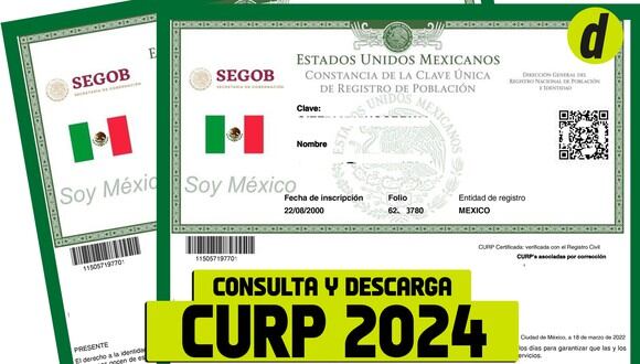 Consultar Curp 2024 Revisa Cómo Tener Clave Única De Registro De Población Mexico Depor 2977
