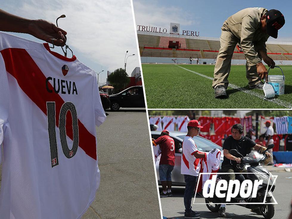 Perú vs. Paraguay: gran expectativa en Trujillo por ver a la blanquirroja. (Daniel Apuy)