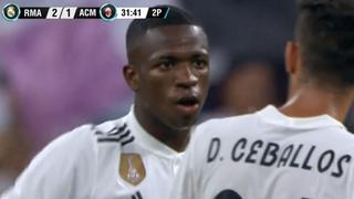 Su primera vez: hinchas del Real Madrid reciben entre aplausos a Vinicius Junior en el Bernabéu [VIDEO]