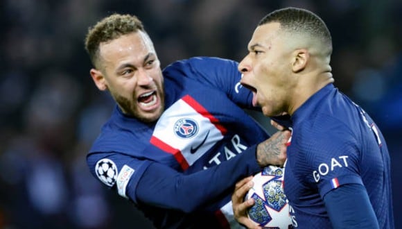 Neymar y Mbappé son compañeros en PSG desde 2018. (Foto: Getty Images)