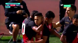 Dominio total: José Rivera marcó el primer gol de Perú en el amistoso internacional Sub 23 contra El Salvador [VIDEO]