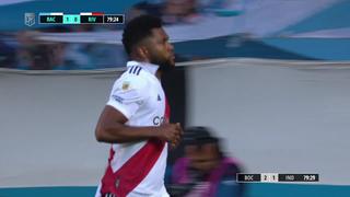 Festejado en La Bombonera: gol de Miguel Borja para el 1-1 en Racing vs. River [VIDEO]