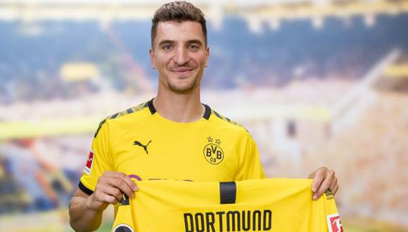 Thomas Meunier estampó su firma hasta mediados del 2024. (Foto: Borussia Dortmund)
