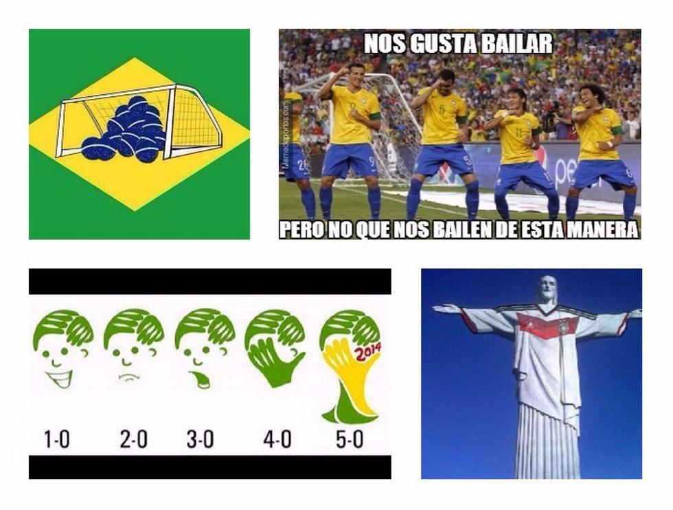 Los mejores memes que recuerdan la peor derrota de Brasil en la historia de los Mundiales