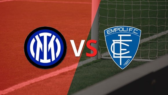 Al comienzo del segundo tiempo Inter y Empoli empatan 2-2