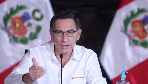 El presidente Martín Vizcarra se dirigirá a la población en conferencia de prensa. (Foto: Agencias)