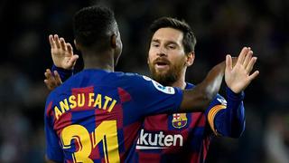 Ansu Fati y la emotiva despedida a Messi tras confirmarse su salida del Barcelona