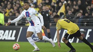Con cinco goles de Mbappé, PSG aplastó 7-0 al Pays de Cassel en la Copa de Francia 