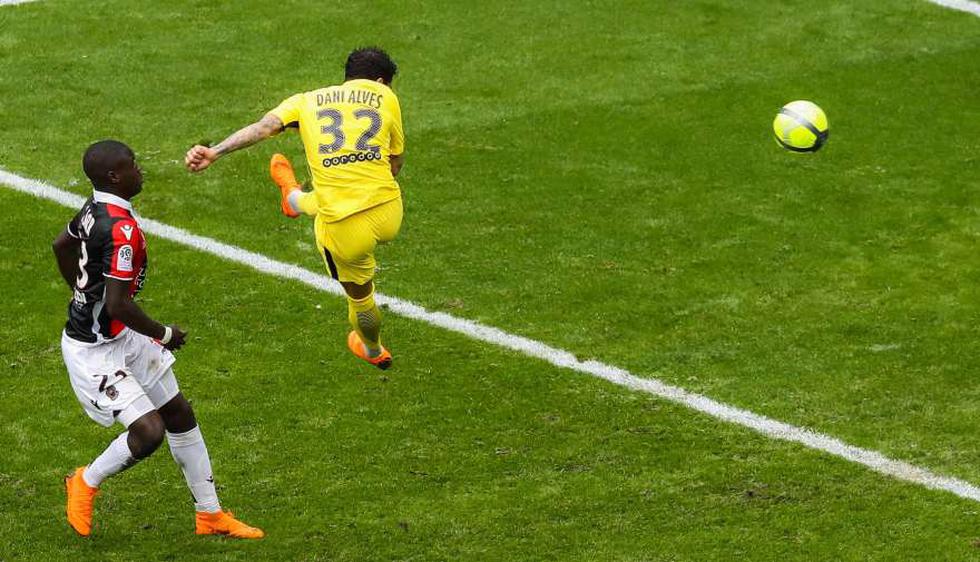 PSG venció 2-1 a Niza por Ligue 1 (Foto: Agencias).