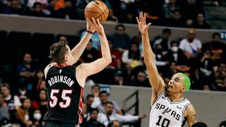 Miami Heat vence a San Antonio Spurs en partidazo de la NBA Mexico City Game 2022