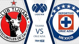 Cruz Azul le volteó el partido a Tijuana y está en lo más alto de la Liga MX