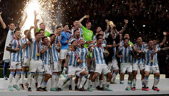 Argentina ganó en Qatar 2022 el tercer Mundial de su historia. (Foto: Getty Images)