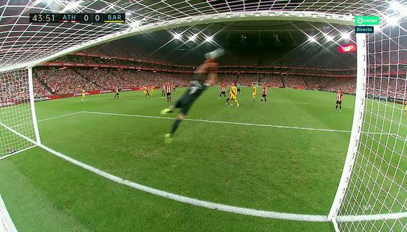 Barcelona vs. Athletic Club Bilbao EN VIVO: Rafinha y la tapada de Simon que impactó en el palo ...