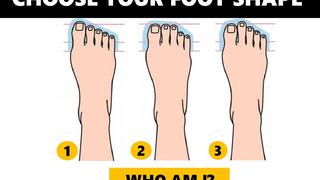 La forma de tus pies es clave para saber tu verdadera personalidad en este test