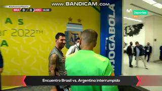 Para ellos, no existen los problemas: Messi y Alves salieron riéndose del Argentina vs. Brasil [VIDEO] 