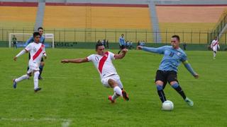 Selección Peruana sub 20 cayó 4-0 en amistoso ante Uruguay