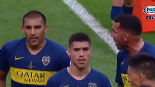 ¡No es el fin! Carlos Tévez y su enérgica arenga a jugadores de Boca tras empate contra River [VIDEO]