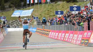 ¡Triunfo francés! Nans Peters ganó la etapa 17 del Giro de Italia, pero Carapaz mantuvo en su poder la 'maglia rosa'