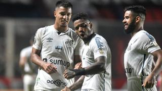 Duro golpe: San Lorenzo cayó 3-1 con Santos por la ida de la Fase 3 de la Copa Libertadores