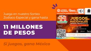 Sorteo Zodiaco Especial 1595 del domingo 27 de noviembre: resultados de la Lotería Nacional 