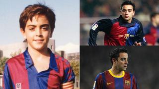 Una vida pegado a la pelota: el crecimiento de Xavi desde niño en Barcelona, España hasta Qatar [FOTOS]