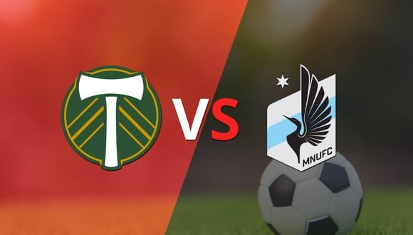 Portland Timbers y Minnesota United se mantienen sin goles al finalizar el primer tiempo