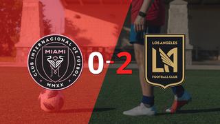 Los Angeles FC fue superior y venció por dos goles a Inter Miami en el estadio DRV PNK Stadium