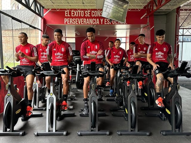 Las postales del entrenamiento de la Selección Peruana (Foto: FPF)