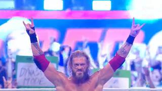 ¡Se llevó la victoria! Edge hizo rendir a Seth Rollins en combate no apto para cardiacos en SummerSlam [VIDEO]