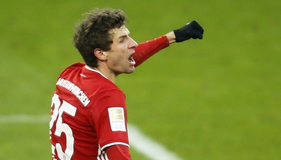 Thomas Müller dio positivo a COVID en la previa de la final del Mundial de Clubes. (Foto: Reuters)