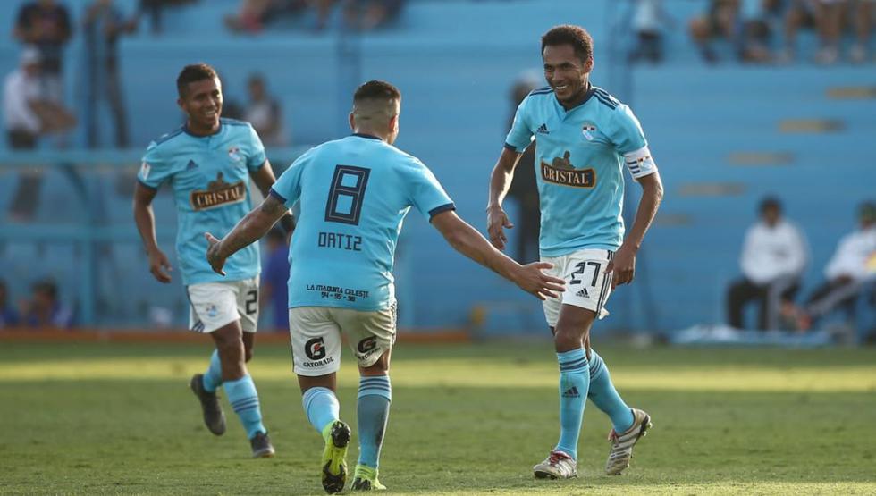 Sporting Cristal cerró el partido con cuatro golazos a San Martín por la fecha 13 del Torneo Apertura. (Foto: Fernando Sangama y Jesús Saucedo / GEC)