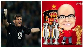 Disputas por el Mundial: Mister Chip e Iker Casillas tuvieron acalorada discusión en Twitter