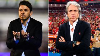 River vs. Flamengo: Marcelo Gallardo y Jorge Jesús, duelo de entrenadores para la final