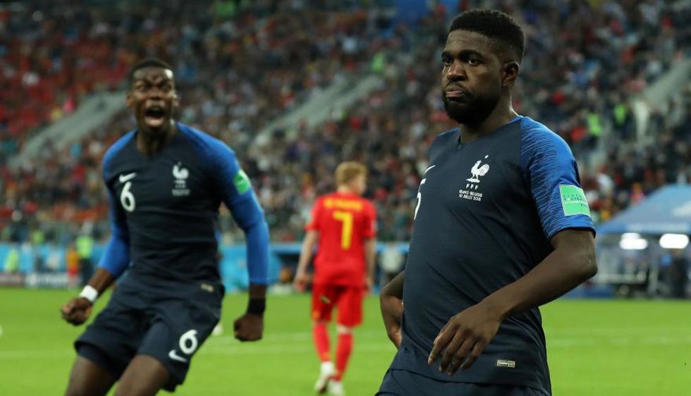 Vive nuevamente lo que fue el Francia ante Bélgica por semifinales de Rusia 2018. (Agencias)