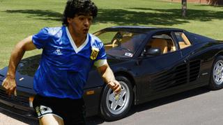 La historia del Ferrari negro de Diego Maradona contada por Guillermo Coppola