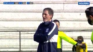 Se escuchó todo: Mario Salas se enfureció con el cuarto árbitro del amistoso entre Alianza Lima y Municipal [VIDEO]