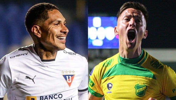 Liga de Quito y Defensa y Justicia juegan por las semifinales de la Copa Sudamericana. (Foto: Composition Depor)
