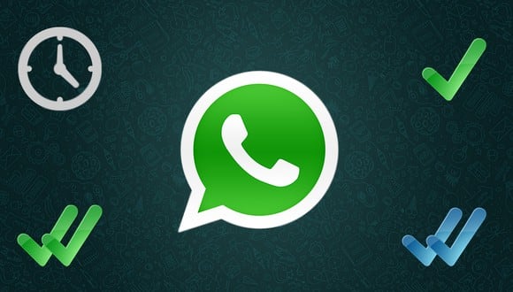 ¿Te has preguntado qué es lo que significan estos íconos en WhatsApp? Aquí te los explicamos. (Foto: WhatsApp)