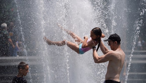 La temperatura en Nueva York ha aumentado considerablemente, a niveles de julio y agosto (Foto: AFP)