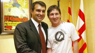 Laporta, tras ganar la presidencia: “Messi quiere al Barcelona y trabajaremos para que continúe” 