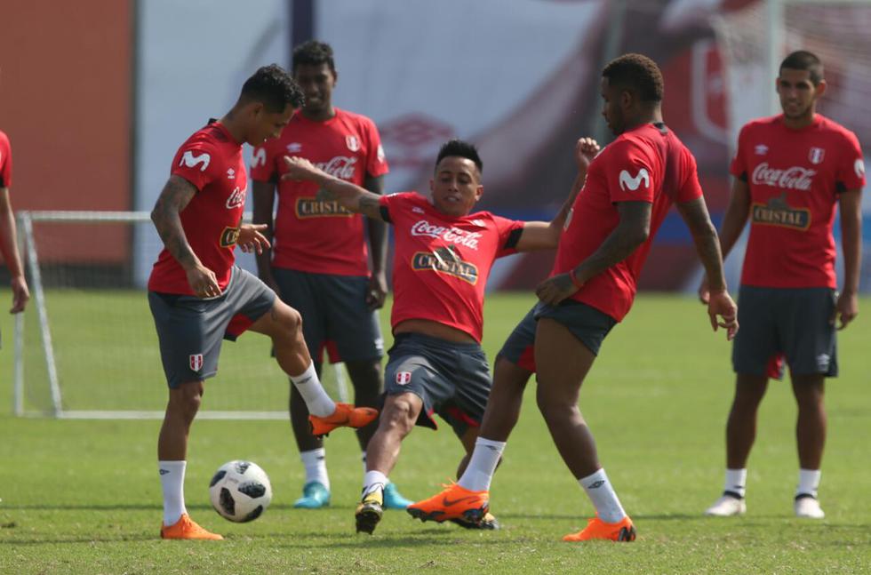 Selección Peruana volvió a los entrenamientos con Farfán y Yotún. (Foto: Fernando Sangama / Depor)
