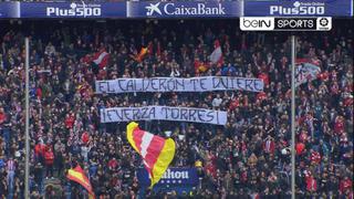 Esto es amor: el gran recibimiento brindado a Fernando Torres en el Vicente Calderón