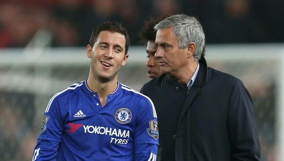 Eden Hazard fue dirigido por Jose Mourinho en el Chelsea. (Foto: AP)